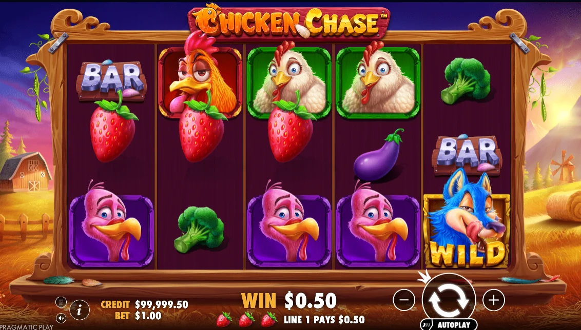 Chicken Chase Game Demo