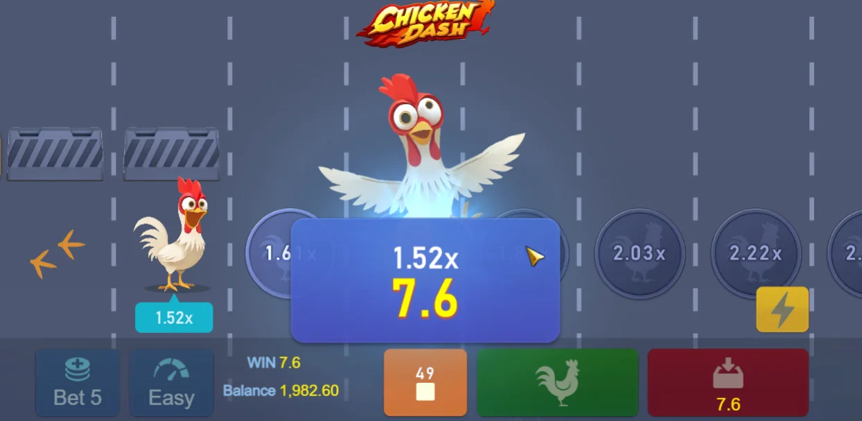 Chicken Dash Game