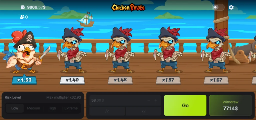 Chicken Pirate Demo Game
