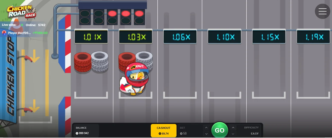 Chicken Road Race Demo Game