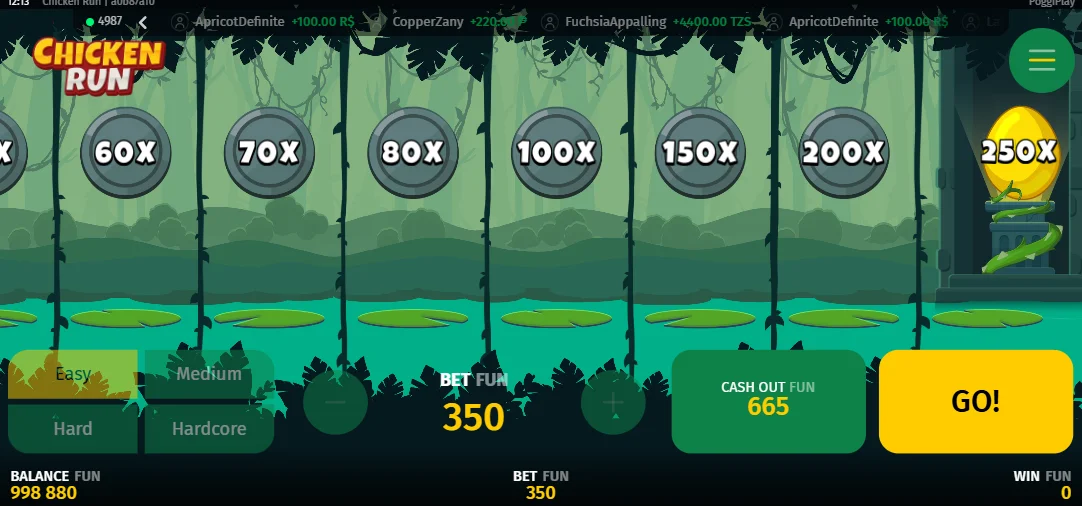 Chicken Run Demo Game