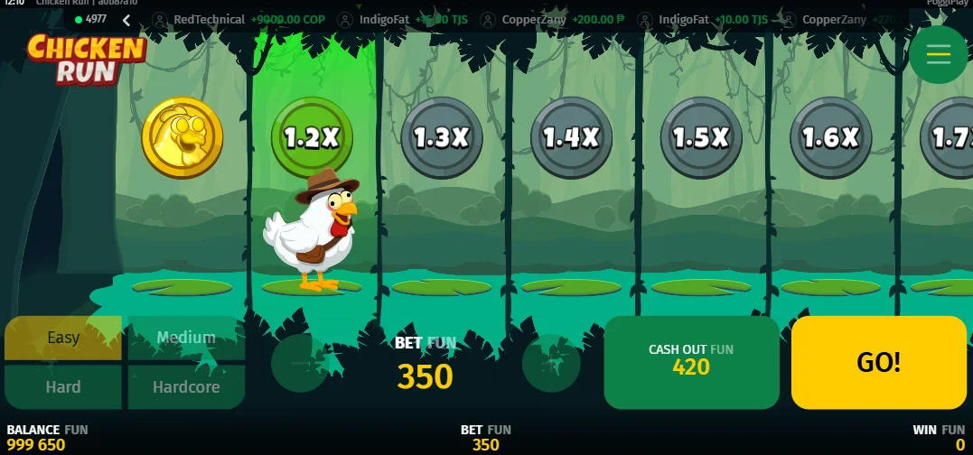 Chicken Run Game Demo