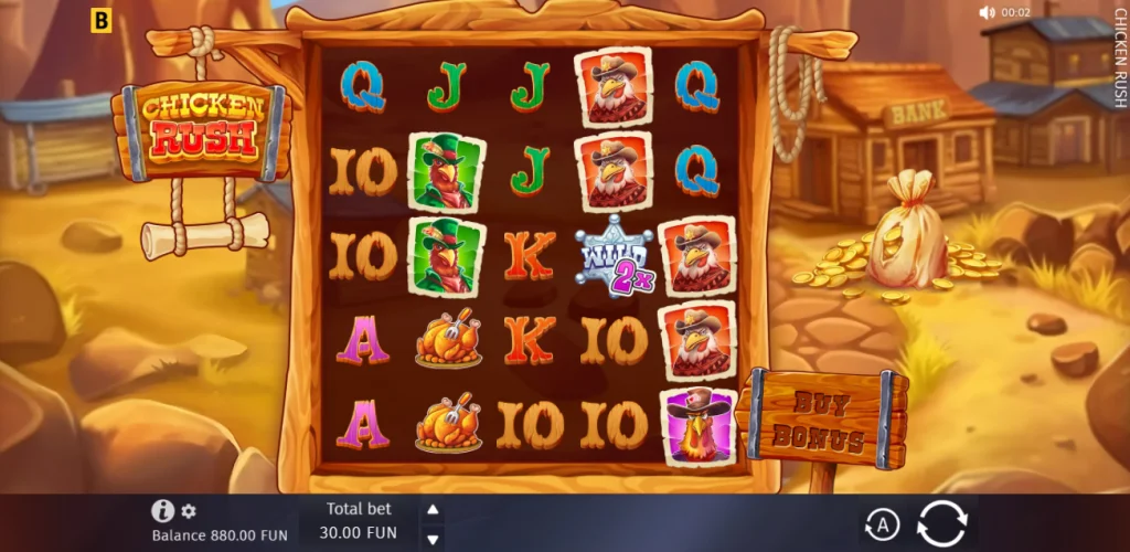 Chicken Rush Game