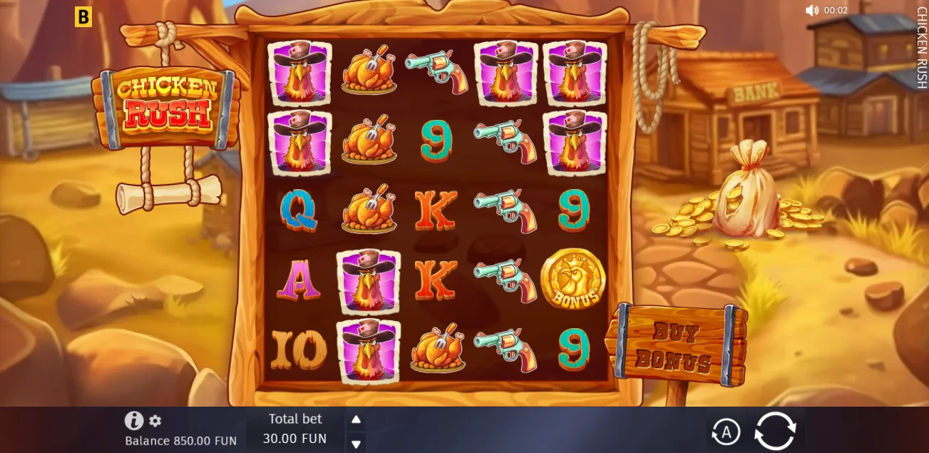 Chicken Rush Game Demo