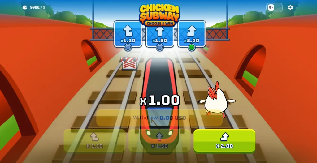 Chicken Subway Game Demo