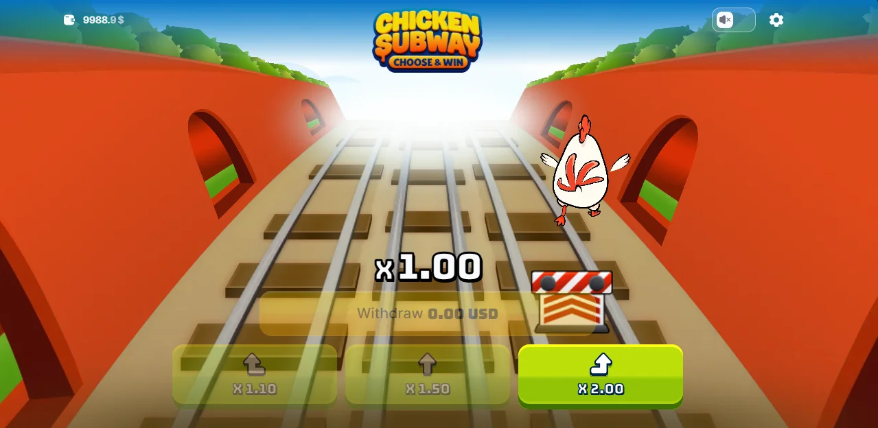 Chicken Subway Game