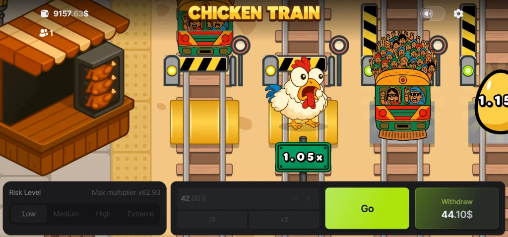 Chicken Train Demo Game