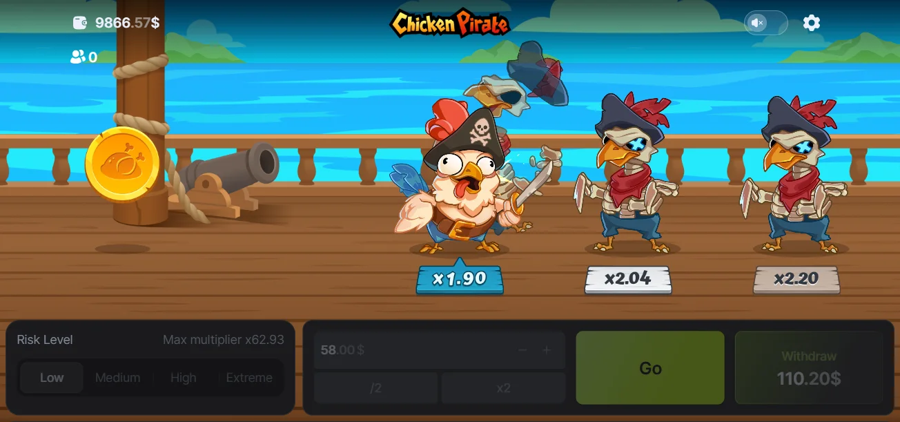 Demo Chicken Pirate