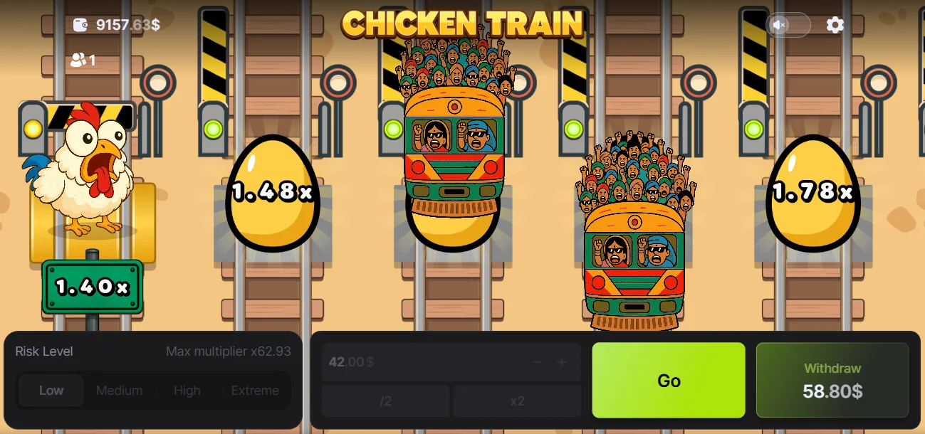 Demo Chicken Train