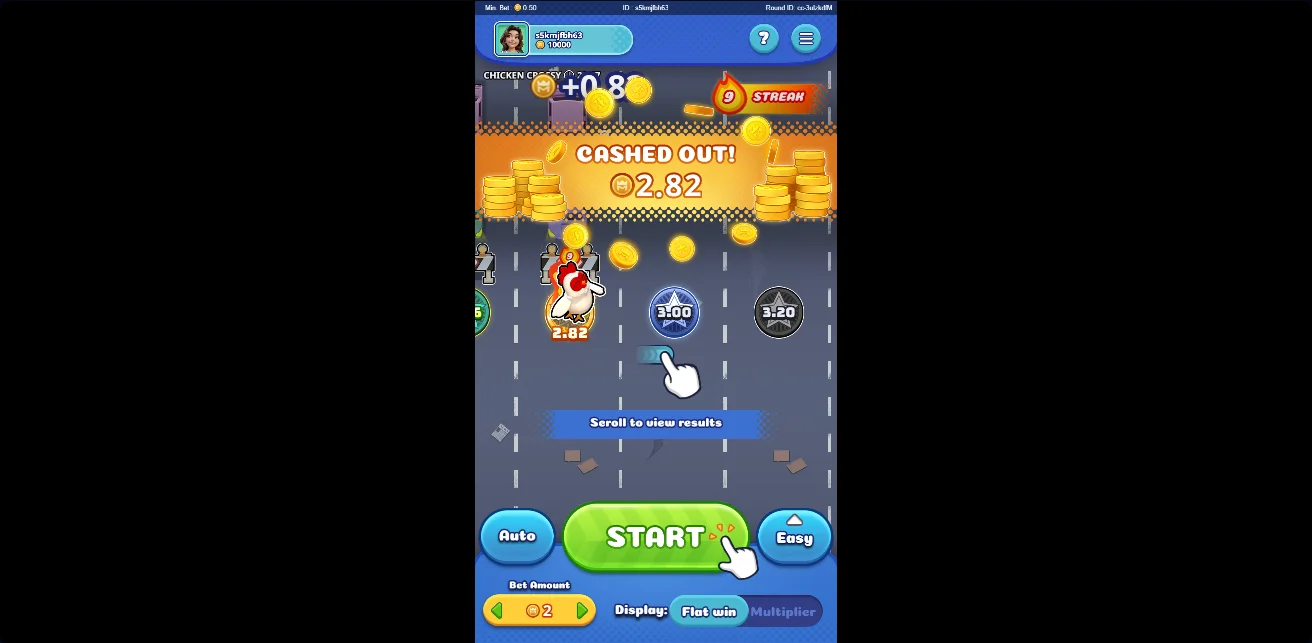 Demo Game Chicken Crossy