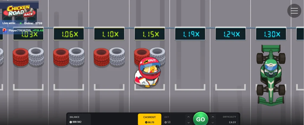 Demo Game Chicken Road Race