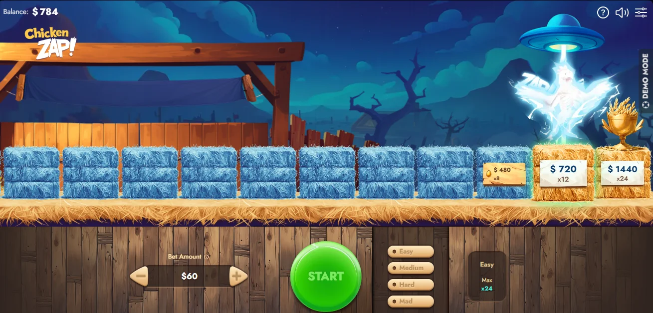 Demo Game Chicken Zap