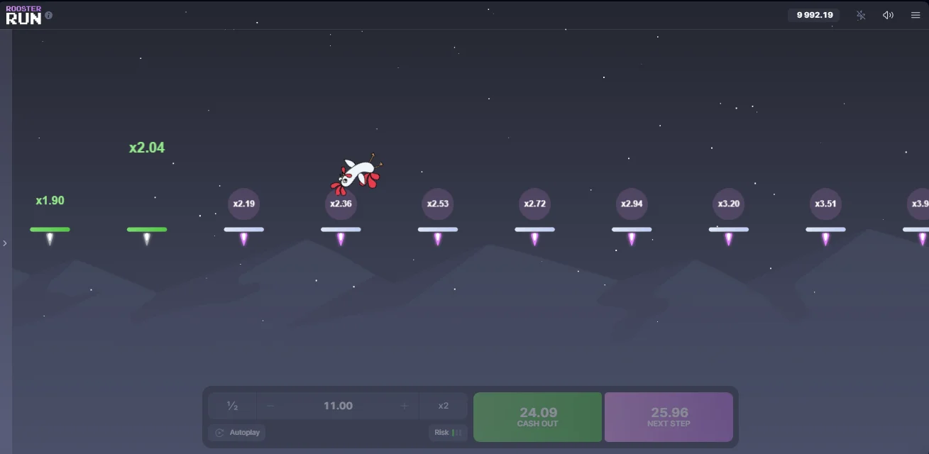 Demo Game Rooster Run
