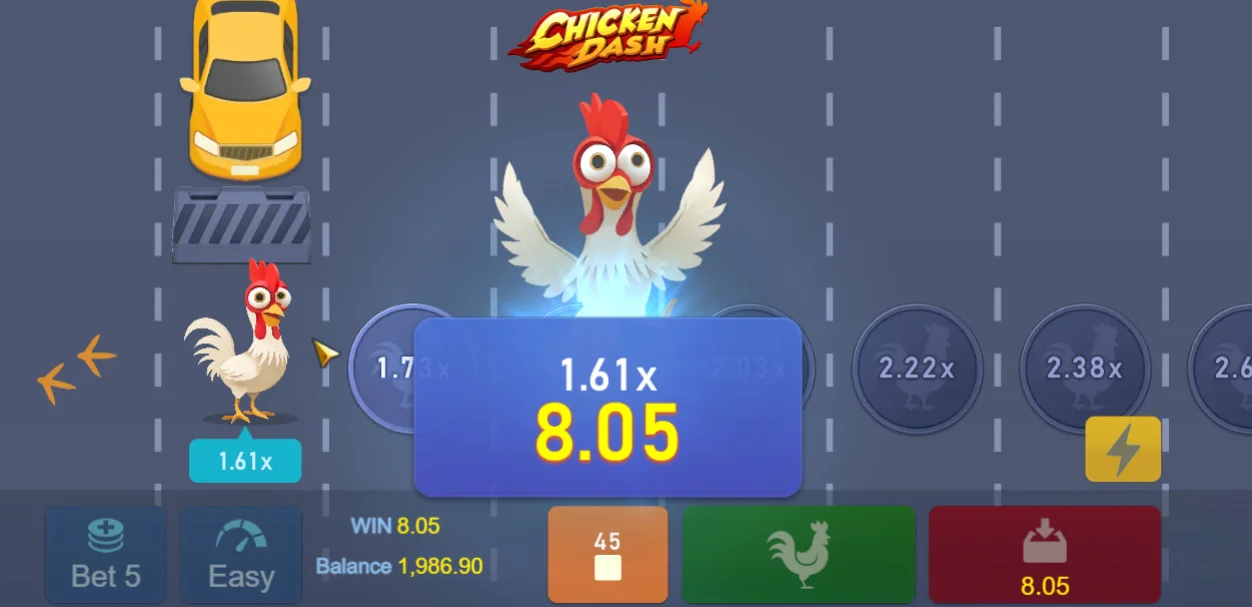 Game Chicken Dash