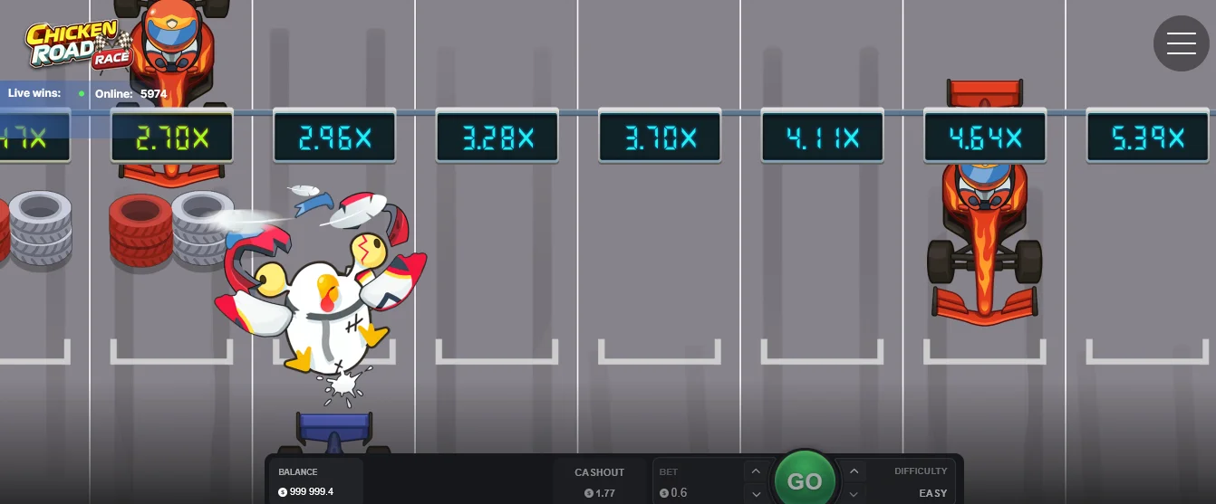 Game Chicken Road Race