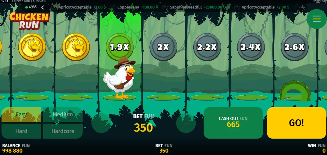 Game Chicken Run