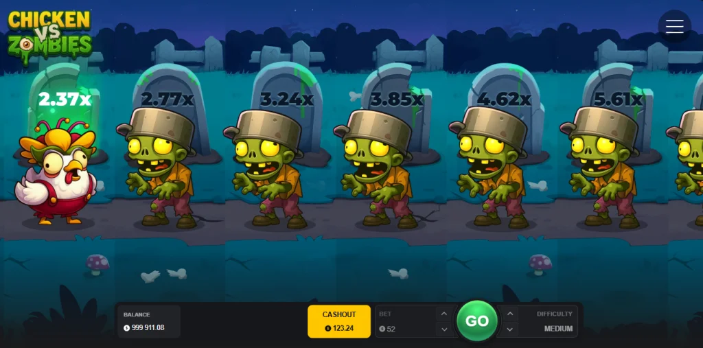 Game Chicken vs Zombies