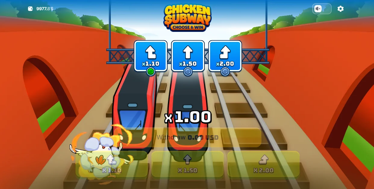 Game Demo Chicken Subway