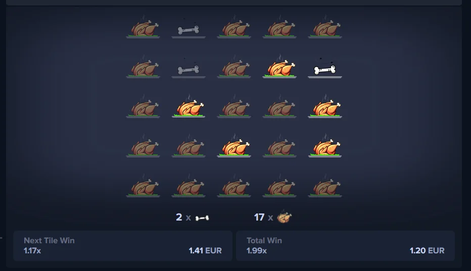 MyStake Chicken Demo Game
