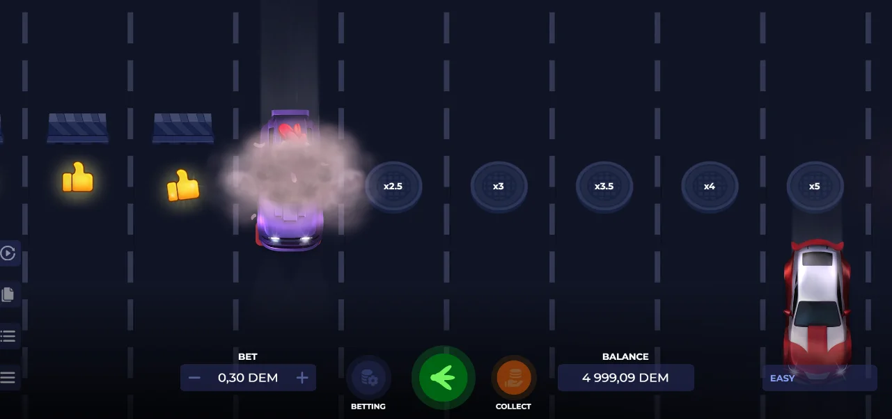 Uncrossable Rush Game